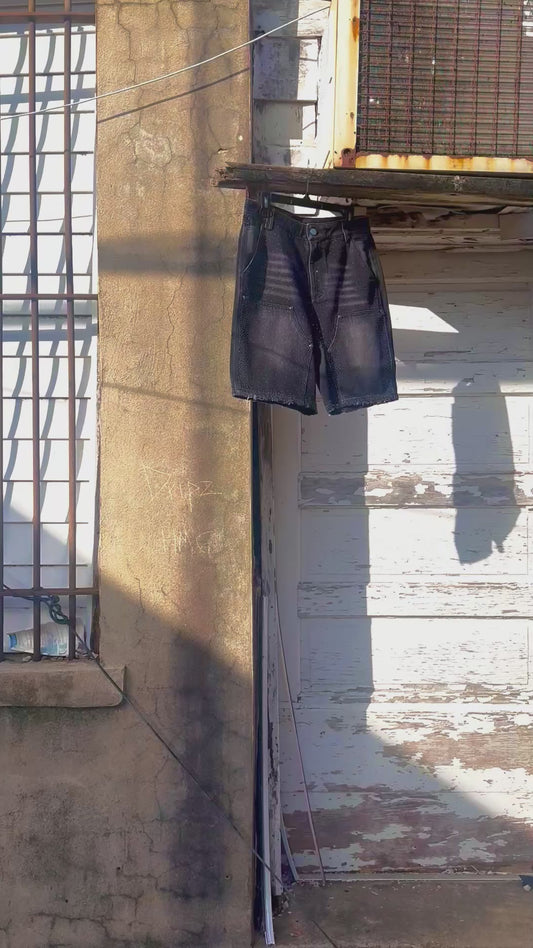 “G stone” jean shorts